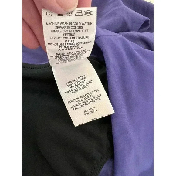 LOLE Run-Up Shorts UPF 50+ Quick Dry Stretch Form PURPLE Large NEW W TAGS - Picture 12 of 16